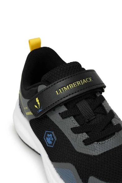 Lumberjack SCOTTY 4FX 101509808 Erkek Çocuk Spor Ayakkabı Siyah Saks 31-35 - 7