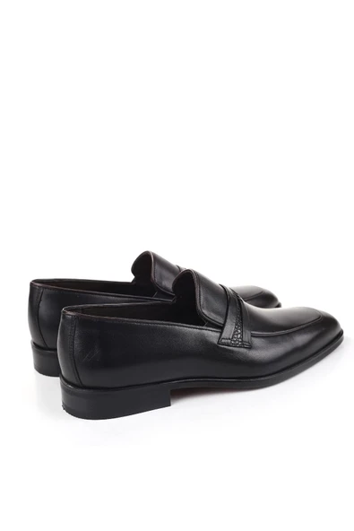 PapuçSepeti 22750 Hakiki Deri Bağcıksız Klasik Erkek Ayakkabı - Resim 4