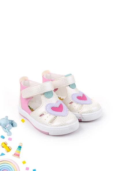 Şirin Bebe 3719 Ortopedik Kız Bebek İlk Adım Ayakkabısı ürün görseli 1