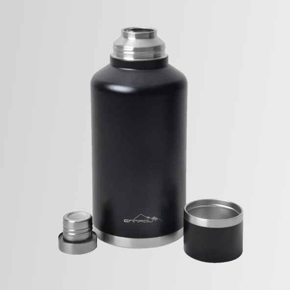 Nurgaz NG 165 Campout Çift Katmanlı Kamp Termosu 2000 ML - 2