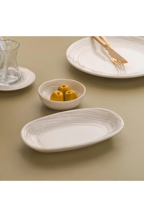 Schafer Farina Kahvaltı Takımı-32 Parça Krem - Resim 4