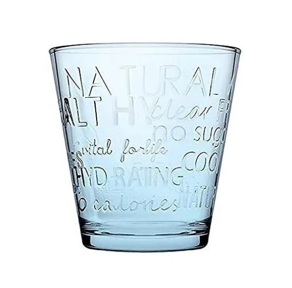 Paşabahçe su bardak city pop 250 ml su bardağı 12 li turkuaz - Resim 2