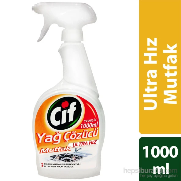 Cif Sprey Ultra Hız Mutfak 1000 ML