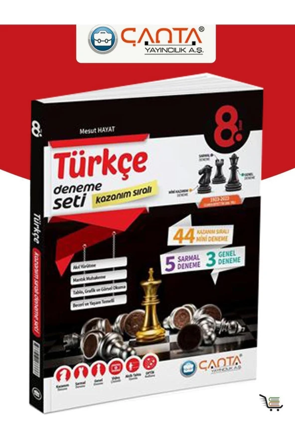 Çanta 8. Sınıf Türkçe Kazanım Sıralı Deneme Seti