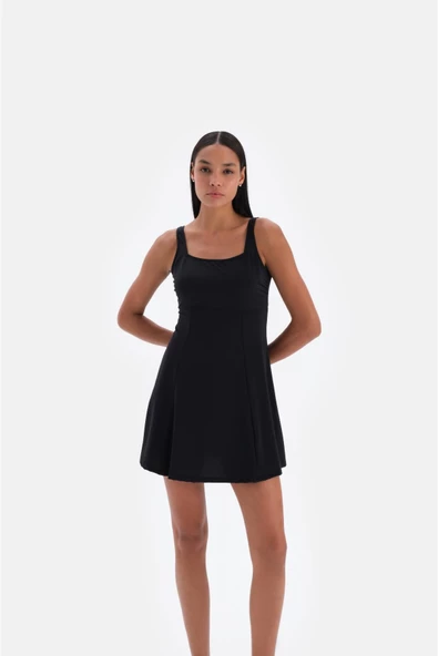 Eros Kadın Kare Yaka Elbiseli Mayo 3014 - Resim 2