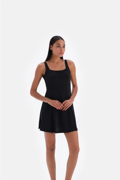 Eros Kadın Kare Yaka Elbiseli Mayo 3014 - Resim 4