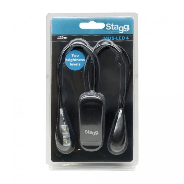 STAGG NOTA STAND IŞIĞI 4 LED'Lİ  MUS-LED 4