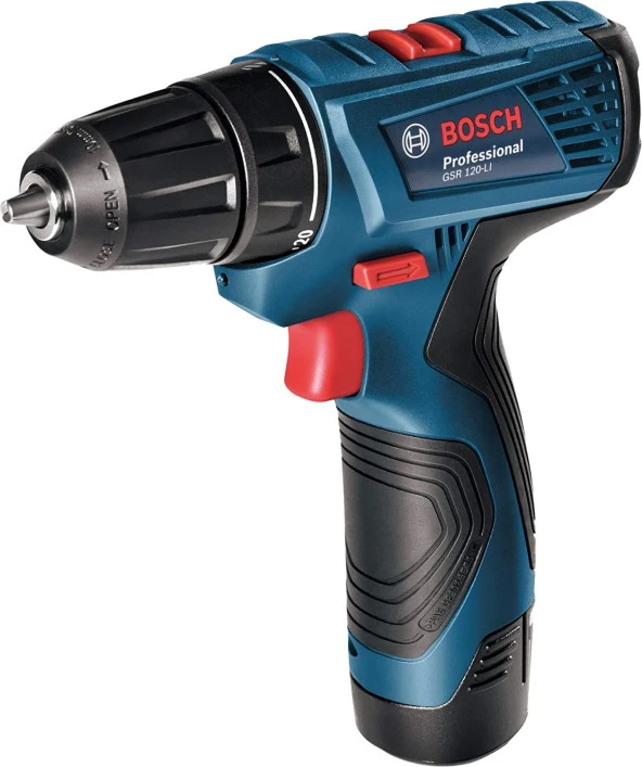 Bosch GSR 120-LI Vidalama (2x2.0 Ah; Plastik)