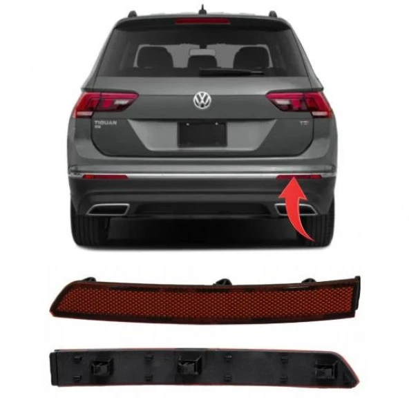 5NA945106A VW TIGUAN 16 - TAMPON REFLEKTORU ARKA IC SAG