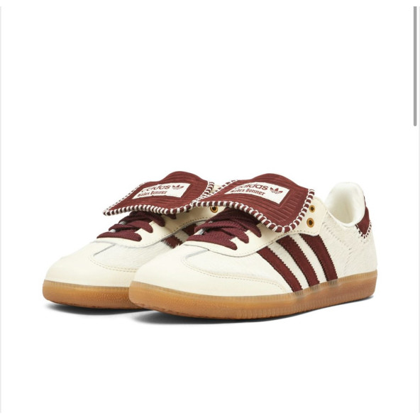 Adidas Samba x Wales Bonner White Burgundy ürün görseli