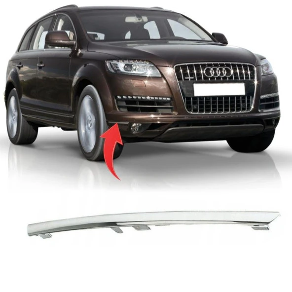 4L08072442ZZ AUDI Q7 09-15 TAMPON CITASI ON ALT SAG NIKELAJLI - 1