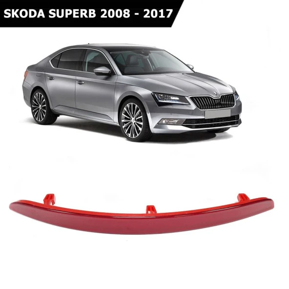 3T9945106 SKODA SUPERB 08-15 TAMPON REFLEKTORU ARKA SAG