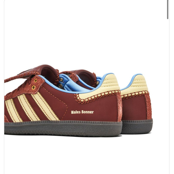 Adidas Samba x Wales Bonner Burgundy - 5