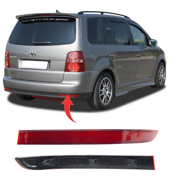 1T0945106A VW TOURAN 07-10 TAMPON REFLEKTORU ARKA SAG