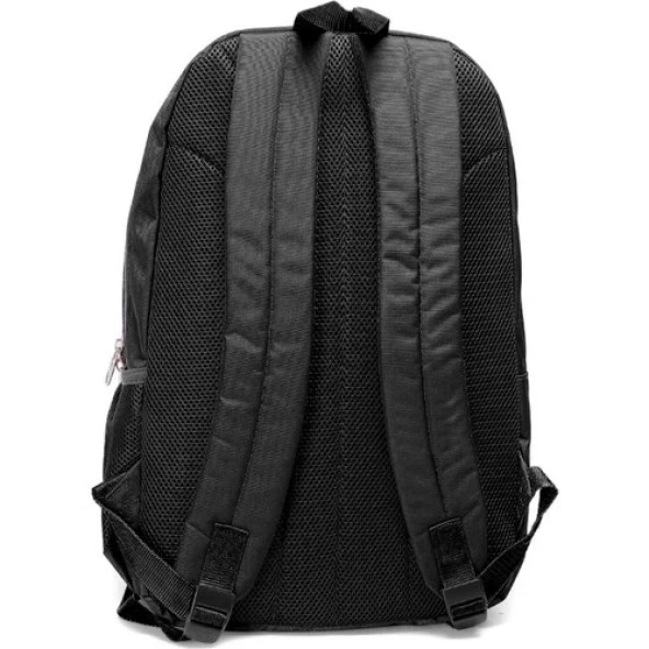 NK Unisex Okul Sırt Çantası 15' Laptop Bölmeli 1900 Denye Kalın Kumaş Çanta - Resim 2