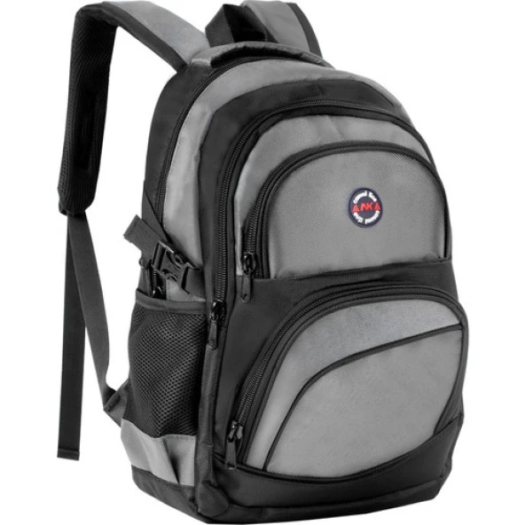 NK Unisex Okul Sırt Çantası 15' Laptop Bölmeli 1900 Denye Kalın Kumaş Çanta