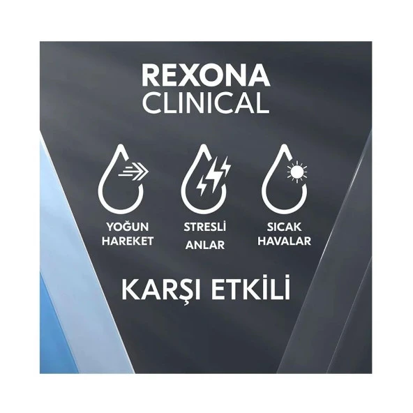 Rexona Men Clinical Protection Erkek Stick Deodorant Clean Scent 3X Güçlü Koruma 45 Ml - 4