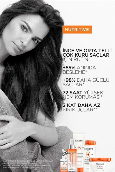 Kerastase Nutritive Masquintense Derin Besleme Sağlayan Saç Maskesi 200 ml - 5