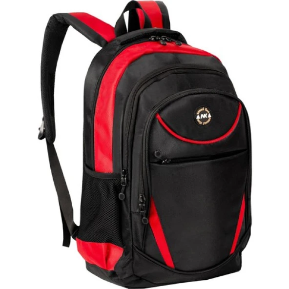 NK Unisex Okul Sırt Çantası 15' Laptop Bölmeli 1900 Denye Kalın Kumaş Çanta
