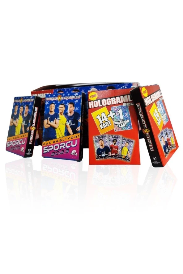 Süper Final Futbolcu Kartları Sporcu 2024-2025  2. Devre 14+1 Adet Futbol Kart Hologram Kart - Resim 5