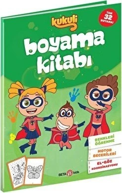 Beta Kukuli Boyama Kitabı