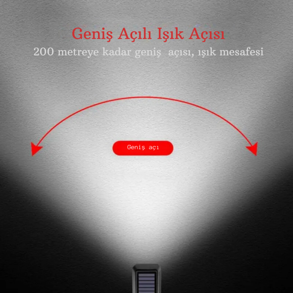TechTic Güneş Enerejili Bisiklet Feneri Korna Su Geçirmez Solar Scooter Işık Şarj Edilebilir Ön Far (Mavi) - 5