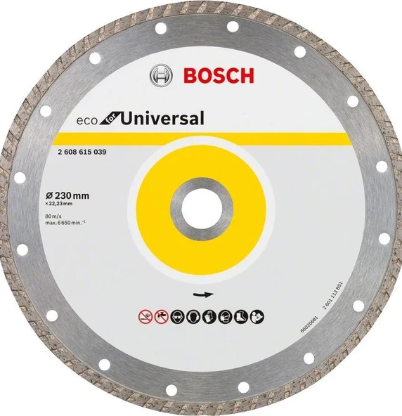 Bosch Eco Elmas Kesme Diski 230mm ürün görseli