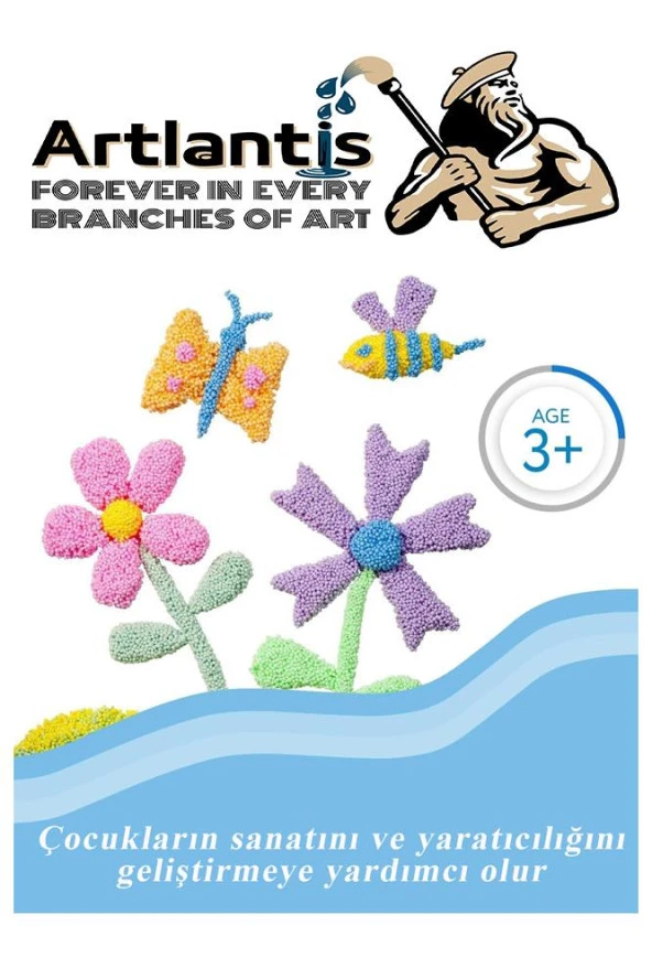 Köpük Hamur 5 Renk 5 Gr 1 Paket Kurumayan Köpük Oyun Hamuru Hafif Yumuşak Hamur Okul Öncesi Anasınıfı Kreş Etkinlikleri - 3