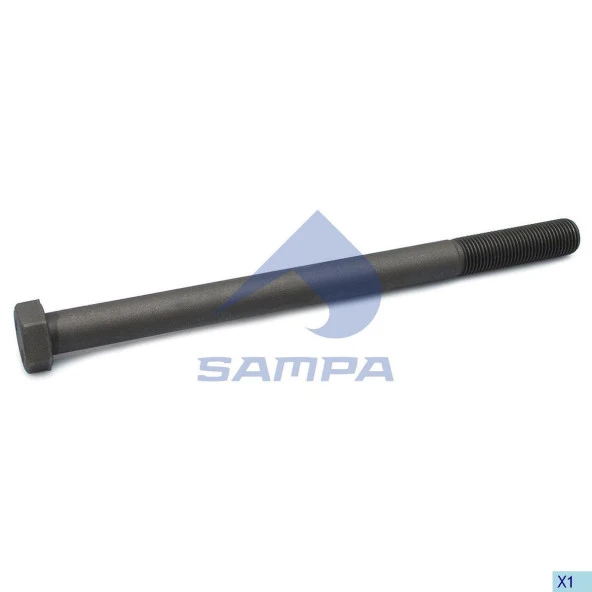 MAKAS SAPLAMASI SAPLAMA, MAKAS CİVATASI M20x2x280 mm. 8,8 MAN MERCEDES