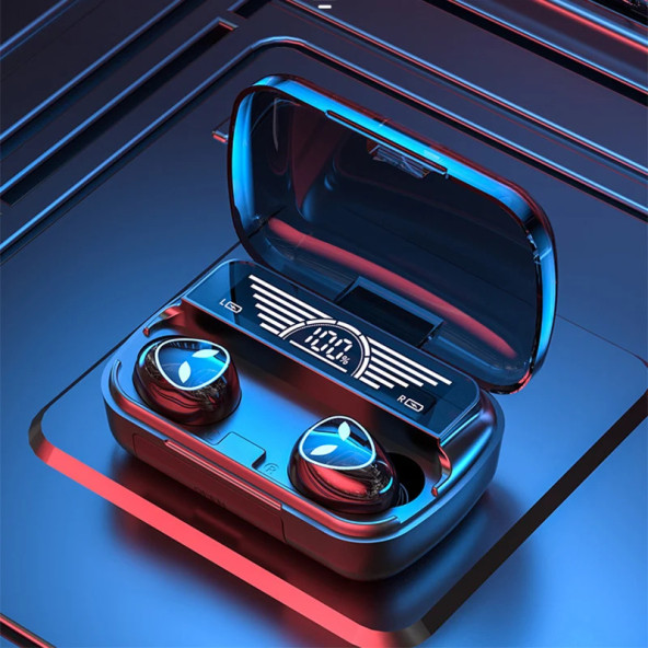 Earbuds Tws M20 Anc Destekli Powerbanklı LED Göstergeli Bluetooth Kulaklık - 4