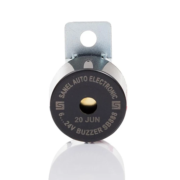 SANEL 6V-24V BUZZER KORNA (KESİK SESLİ) 85 dB SANEL SB888 - 5