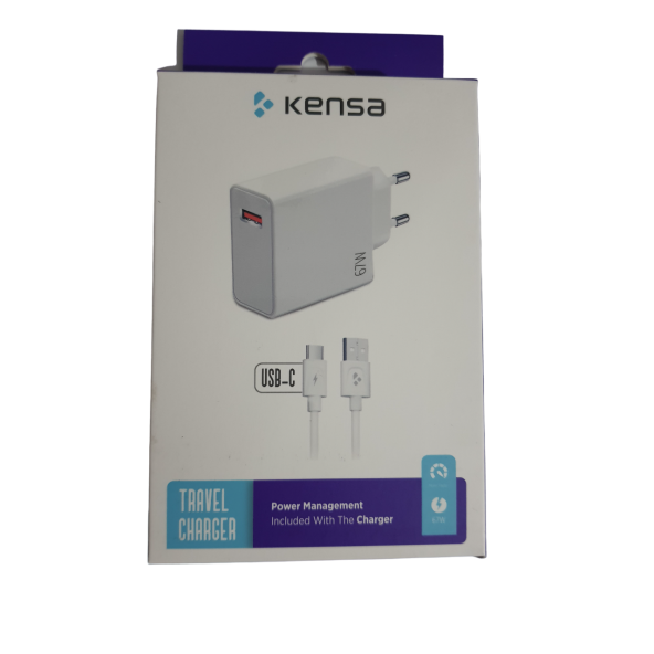 KENSA 67W ORJİNAL USB-C   ŞARJ KABLOSU ŞARJ ADAPTÖRÜ SET 67 WATT ŞARJ