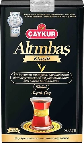 Çaykur Altınbaş Klasik Doğal Siyah Dökme Çay 500 G - 2