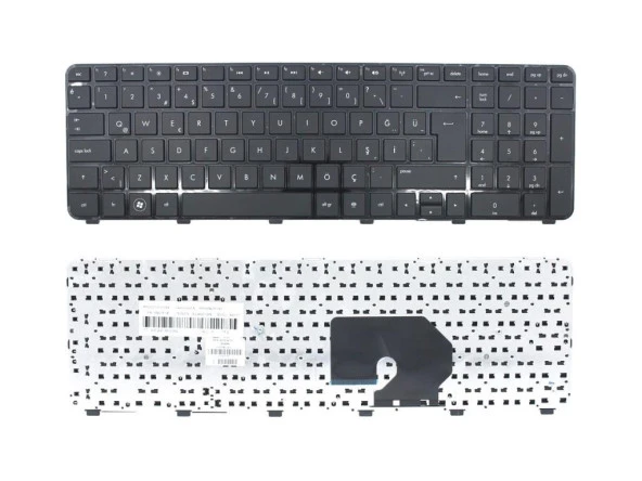 Hp Pavilion Dv7-6c00et A8h92ea , Dv7-6c00st A8h87ea Notebook Klavye Siyah Tr