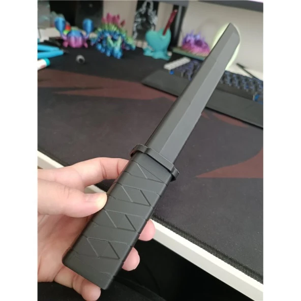 Mini Katana Siyah Gencax Versiyon