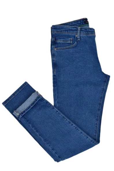 Erkek Silim Fit Jeans Pantolon 321 BGL-ST03753 - 10