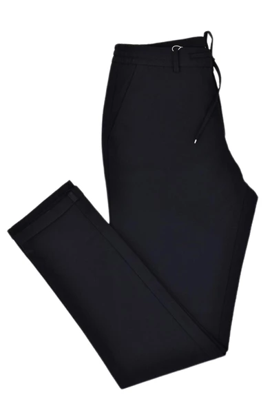 Erkek Siyah Jogger Lastikli Pantolon 1977 BGL-ST03731 - 2
