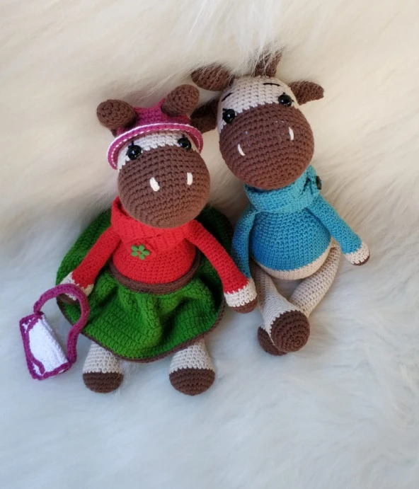 Aşık Zürbikler Amigurumi Organik Oyuncak - 1