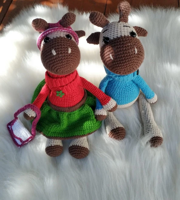Aşık Zürbikler Amigurumi Organik Oyuncak - 2