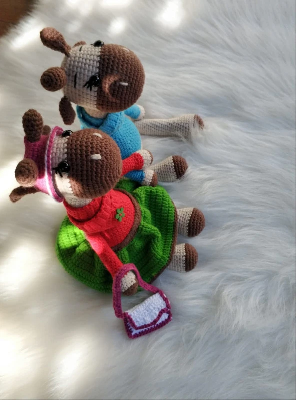 Aşık Zürbikler Amigurumi Organik Oyuncak - 3