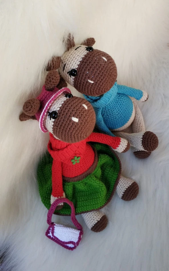 Aşık Zürbikler Amigurumi Organik Oyuncak - 4