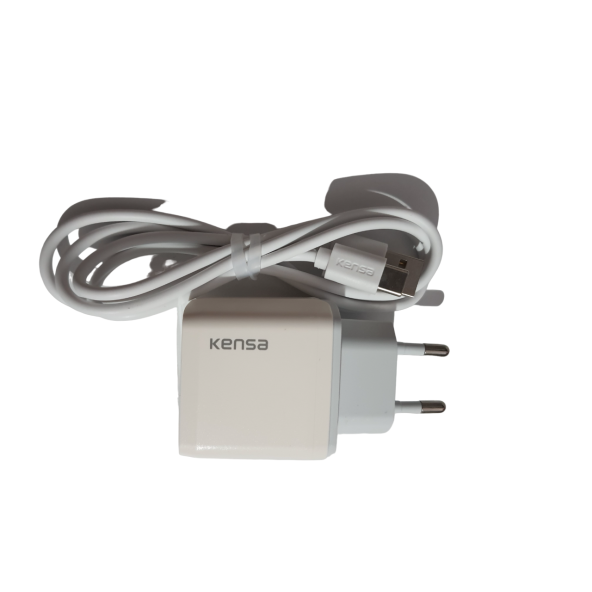 KENSA 3.0A 20W USB-C ŞARJ BAŞLIĞI HIZLI ŞARJ QUİCK ŞARJ ÖZELLİKLİ ŞARJ ALETİ ADAPTÖRÜ + KABLO SETİ - 4