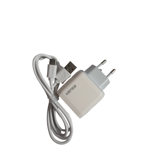 KENSA 3.0A 20W USB-C ŞARJ BAŞLIĞI HIZLI ŞARJ QUİCK ŞARJ ÖZELLİKLİ ŞARJ ALETİ ADAPTÖRÜ + KABLO SETİ - 5