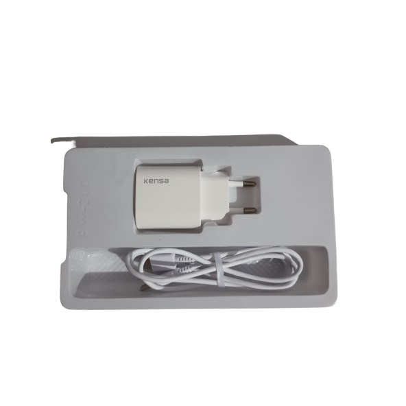 KENSA 3.0A 25W TYPE-C ŞARJ BAŞLIĞI HIZLI ŞARJ QUİCK ŞARJ ÖZELLİKLİ ŞARJ ALETİ ADAPTÖRÜ + KABLO SETİ - 2