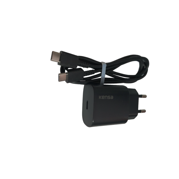 KENSA 3.0A 25W TYPE-C ŞARJ BAŞLIĞI HIZLI ŞARJ QUİCK ŞARJ ÖZELLİKLİ ŞARJ ALETİ ADAPTÖRÜ + KABLO SETİ - 9