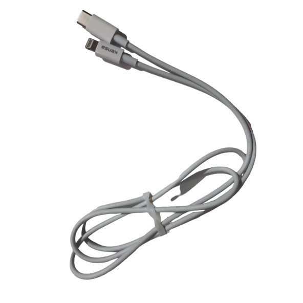 KENSA YENİ NESİL İPHONE 20W HIZLI ŞARJ KABLOSU TYPE-C LİGHTNİNG 20W LİGHTNİNG ŞARJ VE DATA KABLOSU - 5