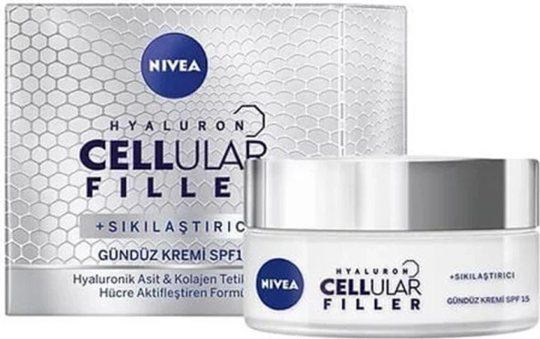 Nivea Face Hyaluron Cellular Filler + Sıkılaştırıcı Gündüz Kremi 50 ml