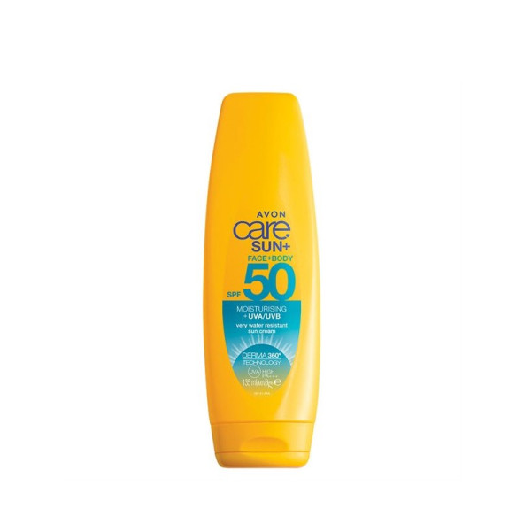 Avon Care Sun+ Yüz ve Vücut için Güneş Kremi SPF50 135 ml