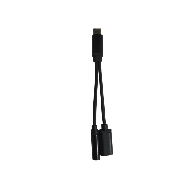 KENSA TYPE-C TO TYPE-C  AUDİO KULAKLIK DÖNÜŞTÜRÜCÜ KULAKLIK VE ŞARJ OTG - 3