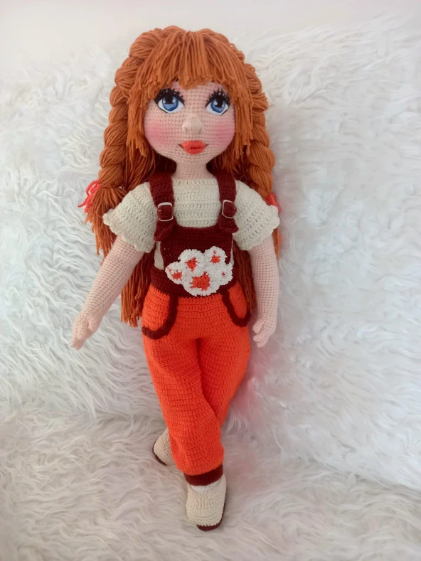 Aren Bebek Amigurumi Organik Oyuncak - Resim 4